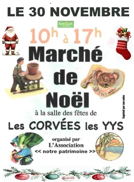 LES CORVÉES-LES-YYS - Marché de Noël