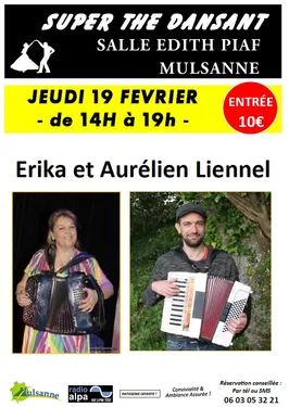 MULSANNE (72) - Thé dansant avec Erika & Aurélien Liennel