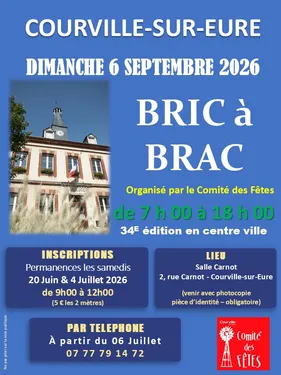 COURVILLE-SUR-EURE - Bric-à-brac du comité des fêtes
