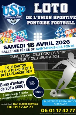 SAINT-DENIS-LES-PONTS - Loto de l'Union Sportive Pontoise Football