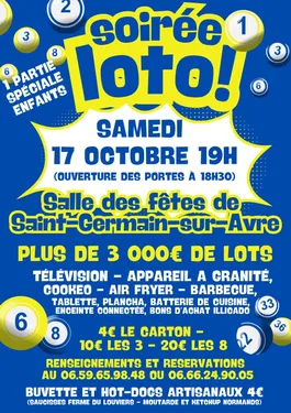 SAINT-GERMAIN-SUR-AVRE (27) - Loto du Foyer Rural