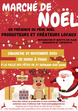 SAINT-GERMAIN-SUR-AVRE (27) - Marché de Noël