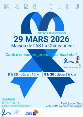 CHÂTEAUNEUF-EN-THYMERAIS - Mars Bleu : Contre le cancer mets tes...