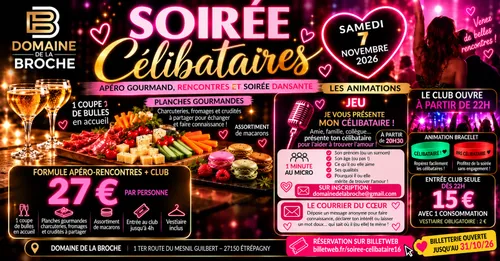 ÉTRÉPAGNY (27) - Soirée célibataire