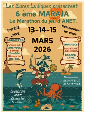 ANET - 6ème MARAJA - Le Marathon du jeu d'Anet