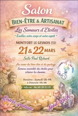 MONTFORT-LE-GESNOIS (72) - Salon bien être et artisanat les semeurs...