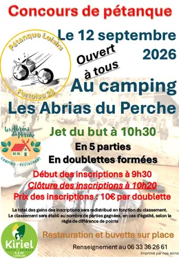 LA FERTÉ-VIDAME - Concours de pétanque