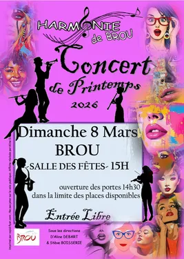 BROU - Concert de printemps de l'harmonie