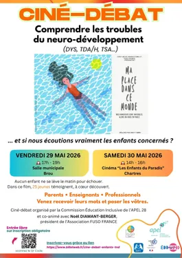 BROU - Ciné-Débat : Comprendre les Troubles du Neuro-Développement