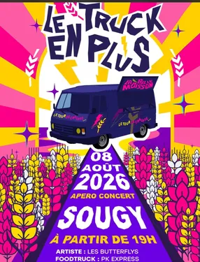 SOUGY (45) - Le truck en plus par la belle moisson