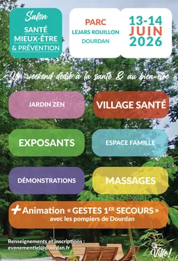 DOURDAN (91) - Salon santé Mieux-être et prévention
