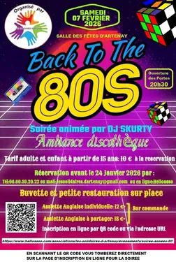 ARTENAY (45) - Soirée années 80