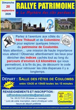 COULOMBS - Rallye du patrimoine