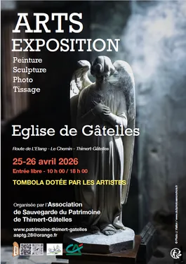 THIMERT-GÂTELLES - Arts exposition à l'église de Gâtelles