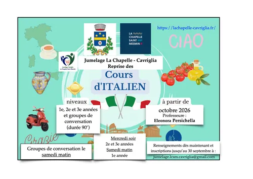 LA CHAPELLE-SAINT-MESMIN (45) - Cours d'italien
