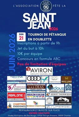 CHARTRES - Tournoi de pétanque de la Saint-Jean