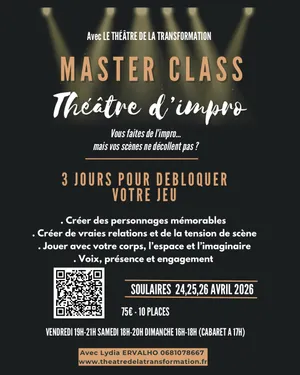 SOULAIRES - Master Class Théâtre d'Improvisation