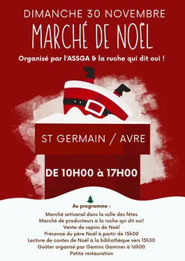 SAINT-GERMAIN-SUR-AVRE (27) - Marché de Noël