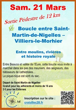 SAINT-MARTIN-DE-NIGELLES - Randonnée - Boucle entre...