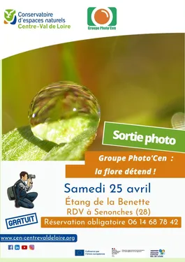 SENONCHES - Nature : Groupe Photo’Cen, la flore détend !