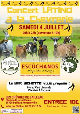 BAILLEAU-ARMENONVILLE - Concert : Escúchanos