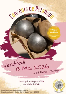 SAINT-DENIS-D'AUTHOU - Concours de pétanque