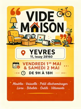 YÈVRES - Vide maison