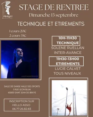 SAINT-JEAN-DE-BRAYE (45) - STAGE DE RENTRÉE - Remise en forme,...