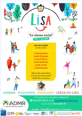 ILLIERS-COMBRAY - LISA : Jeux de société
