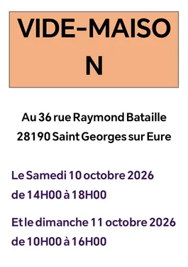 SAINT-GEORGES-SUR-EURE - Vide maison