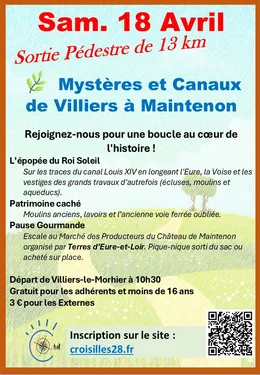 VILLIERS-LE-MORHIER - Randonnée pédestre sur les traces des...
