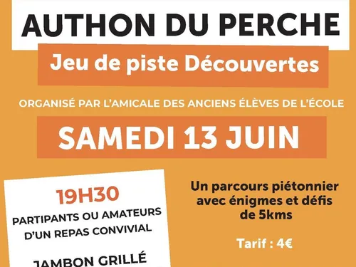 AUTHON-DU-PERCHE - Jeu de piste découverte et repas convivial