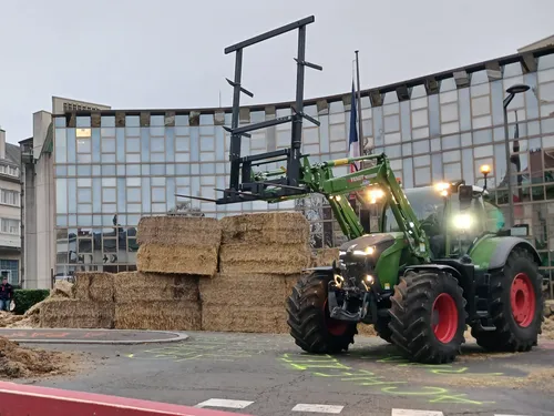 Des blocages en Eure-et-Loir ce 20 décembre
