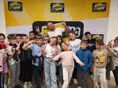 Les élèves de CE2-CM1 de l’école Caniaux à Châteaudun sur Intensité !