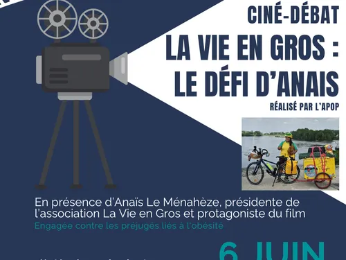 SOURS - Ciné débat : la vie en gros, le défi d'Anaïs
