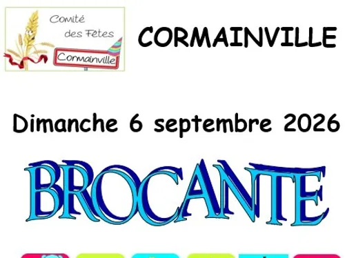 CORMAINVILLE - Brocante du comité des fêtes