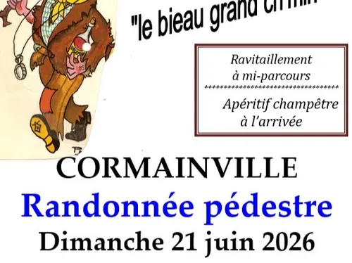 CORMAINVILLE - Randonnée pédestre du comité des fêtes