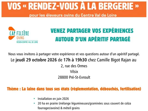 PRÉ-SAINT-ÉVROULT - Rendez-vous à la bergerie : La laine dans tous...