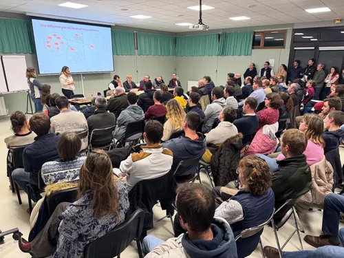 Forte participation des éleveurs à la réunion dédiée la dermatose...