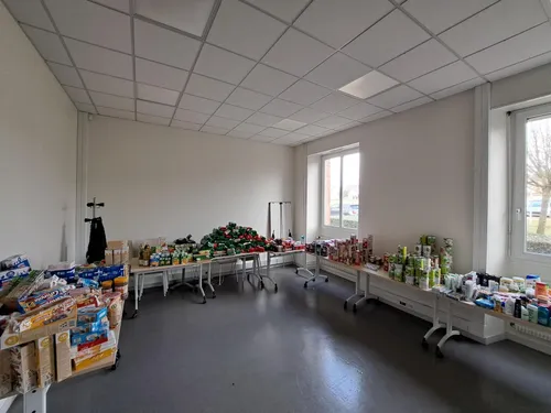 700 kg de dons pour les étudiants dans le besoin