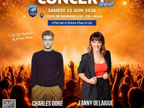 Football, fête et concert gratuit à Dammarie !