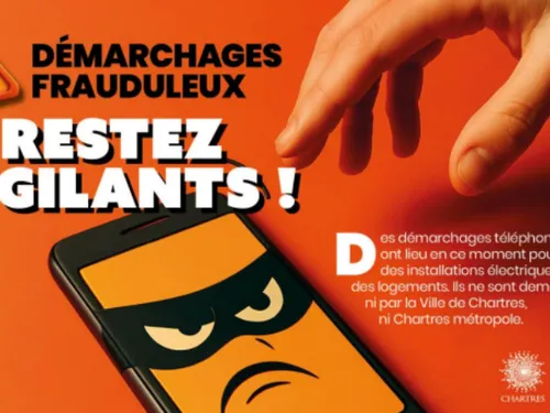 Chartres fait face à une vague de démarchages frauduleux