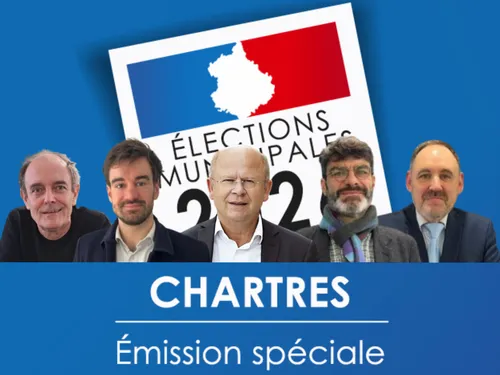 🔊 Municipales 2026 à Chartres : les cinq candidats et leurs priorités