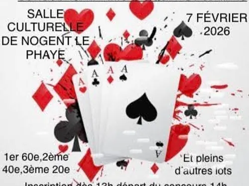 NOGENT-LE-PHAYE - Concours de belote