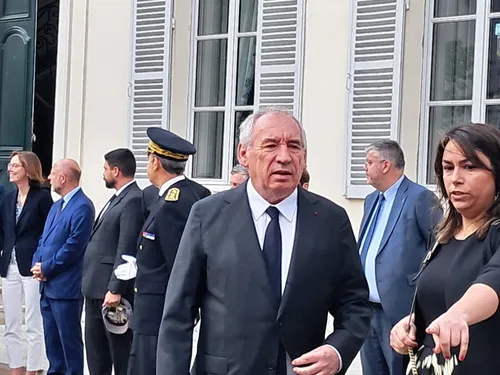 François Bayrou est arrivé à Chartres