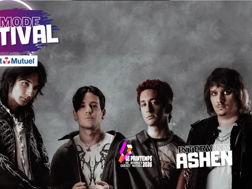 ASHEN, le metal en pleine ascension au Printemps de Bourges Crédit...