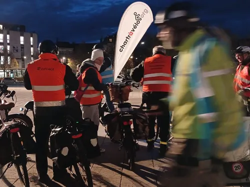 Un cycliste violenté par un automobiliste qui a pris la fuite