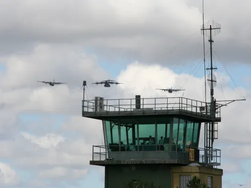 Répétition du défilé aérien pour le 14 juillet 