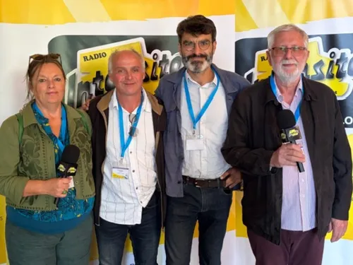 STARS’TERRE – Élus et organisateurs au micro d’Intensité pour le...