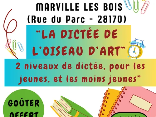 SAINT-SAUVEUR-MARVILLE - Dictée de L'Oiseau d'Art